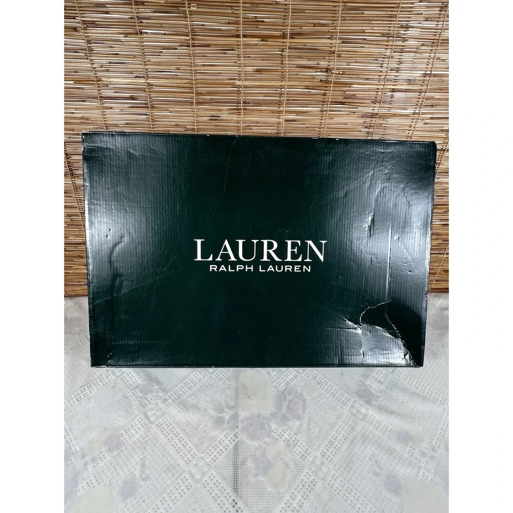 LAUREN RALPH LAUREN barnes-bo-rai Lauren Nav Matte Rubber Size 10 B